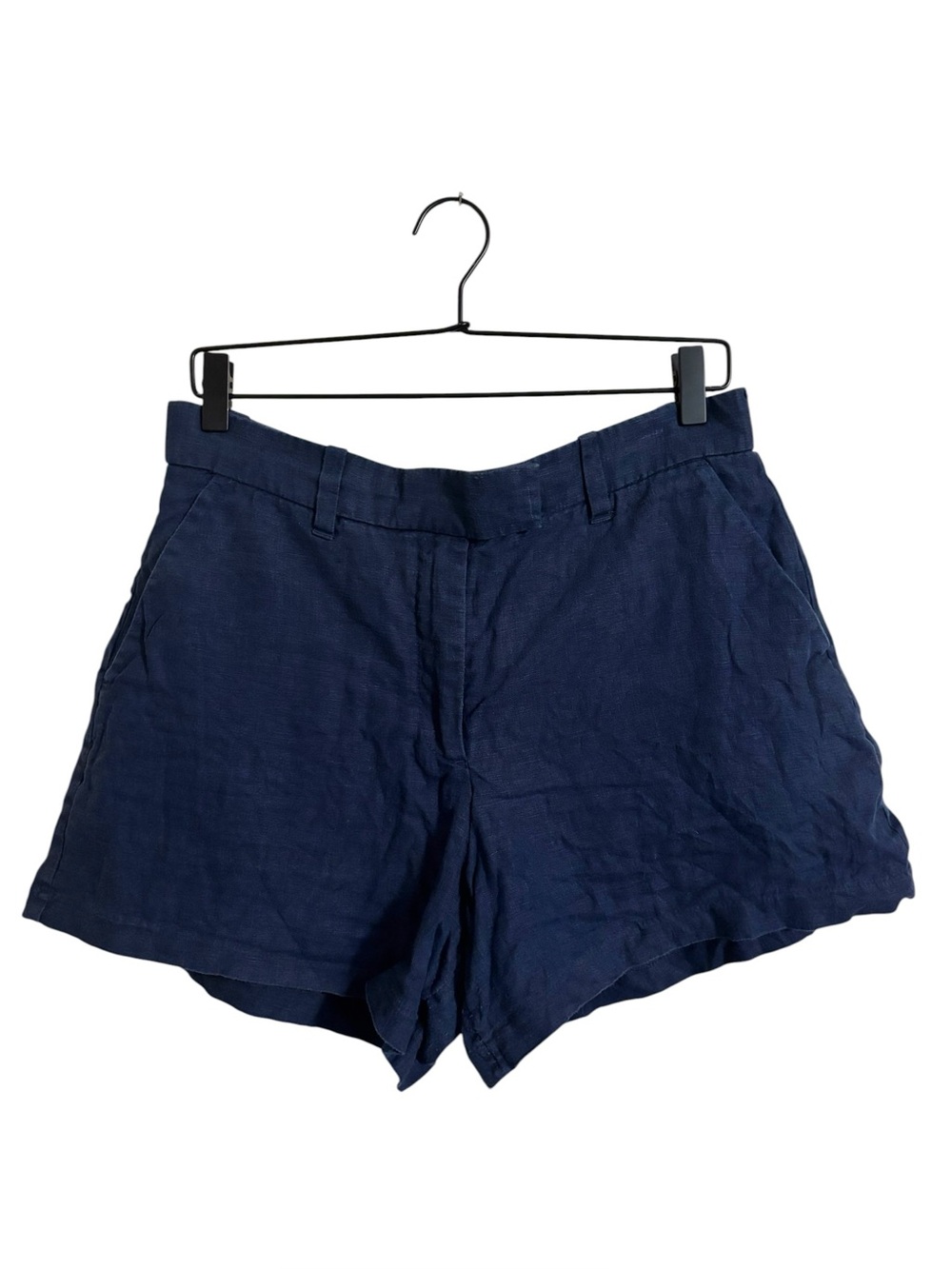Abercrombie‎ & Fitch Linen Collection Blue Shorts 4” Inseam Size 30